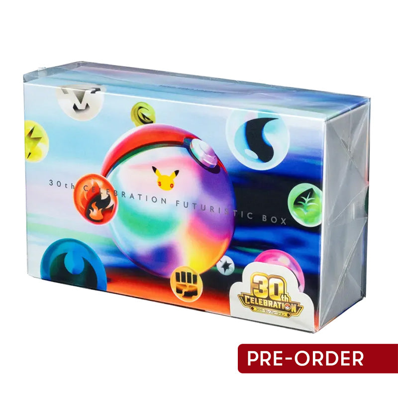 Pokemon TCG 30th Anniversary Celebration Futuristic Box Japanese