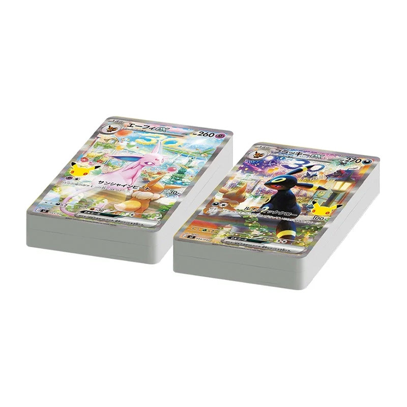 Pokemon TCG 30th Anniversary Celebration Premium Deck Set Espeon Umbreon Japanese