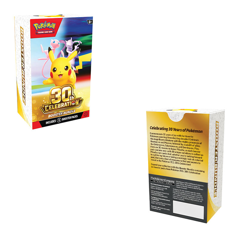 Pokemon TCG 30th Celebration Booster Bundle