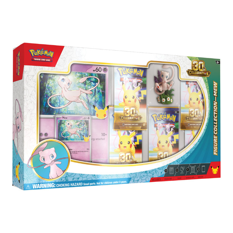 Pokemon TCG 30th Celebration Figure Collection Mew / Mewtwo (Random Select)