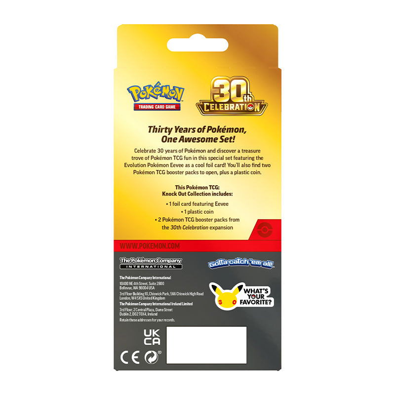Pokemon TCG 30th Celebration Knock Out Collection