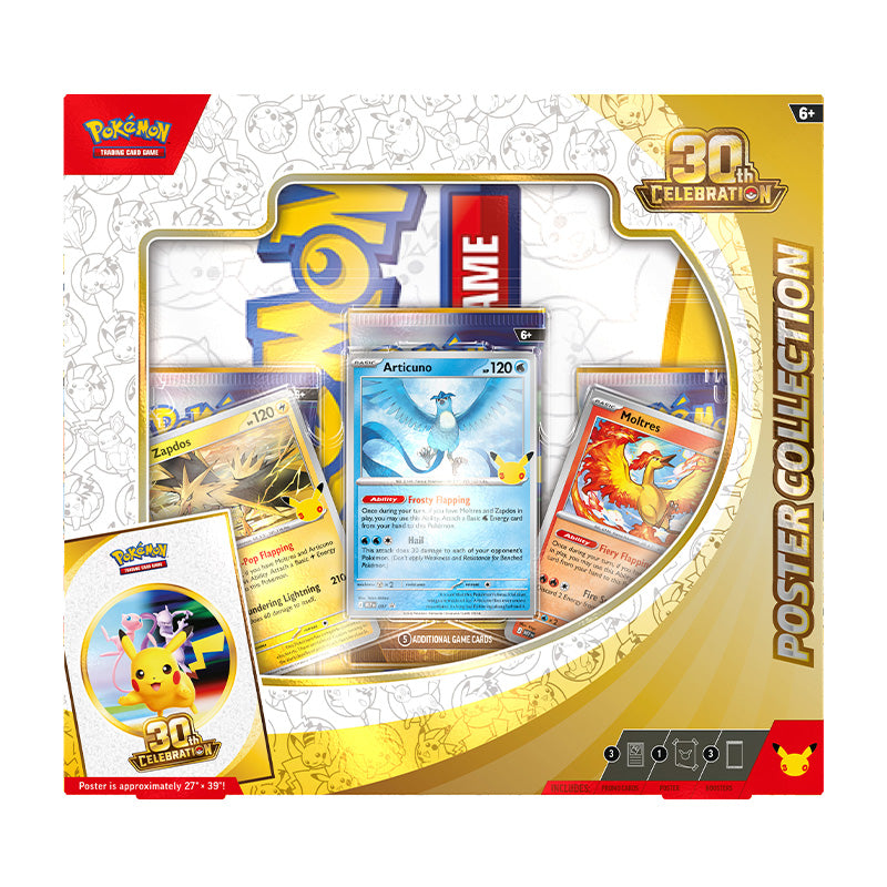 Pokemon TCG 30th Celebration Poster Collection