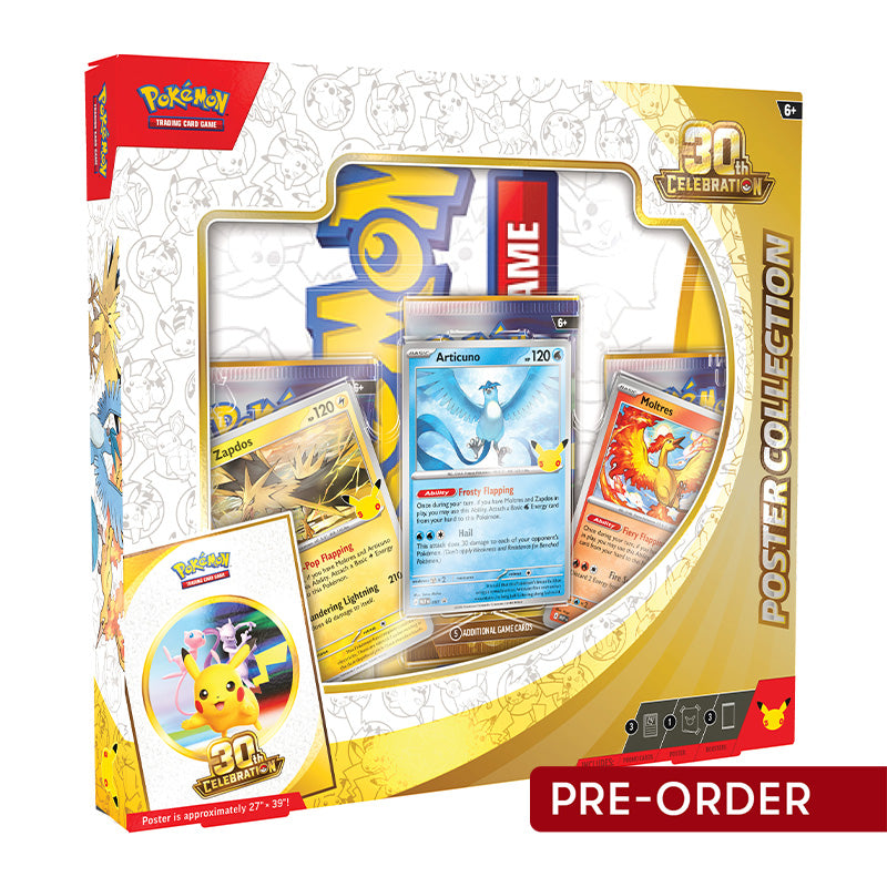 Pokemon TCG 30th Celebration Poster Collection