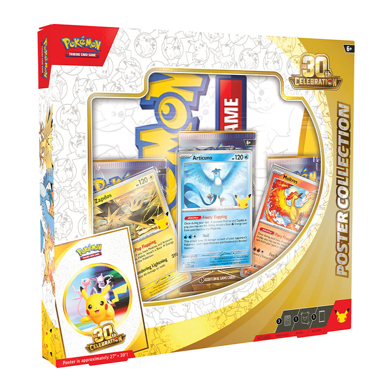 Pokemon TCG 30th Celebration Poster Collection