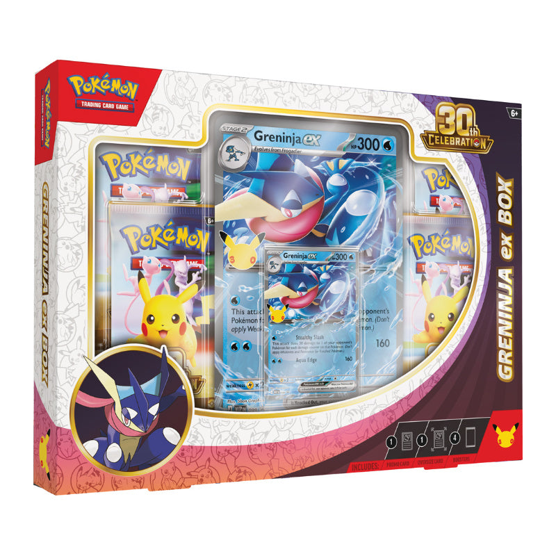 Pokemon TCG 30th Celebration Sylveon ex Box / Greninja ex Box (Random Select)