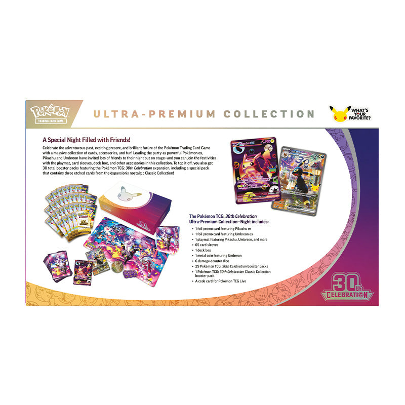 Pokemon TCG 30th Celebration Ultra Premium Collection Day / Night (Random Select)