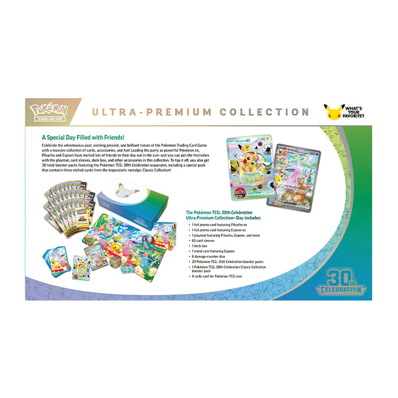 Pokemon TCG 30th Celebration Ultra Premium Collection Day / Night (Random Select)