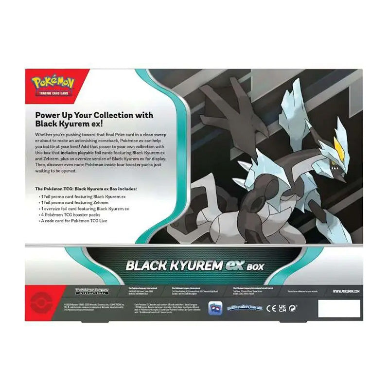 Pokemon TCG Black Kyurem EX Box
