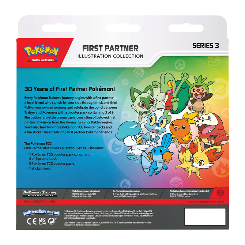 Pokemon TCG First Partner Illustration Collection Series 3
