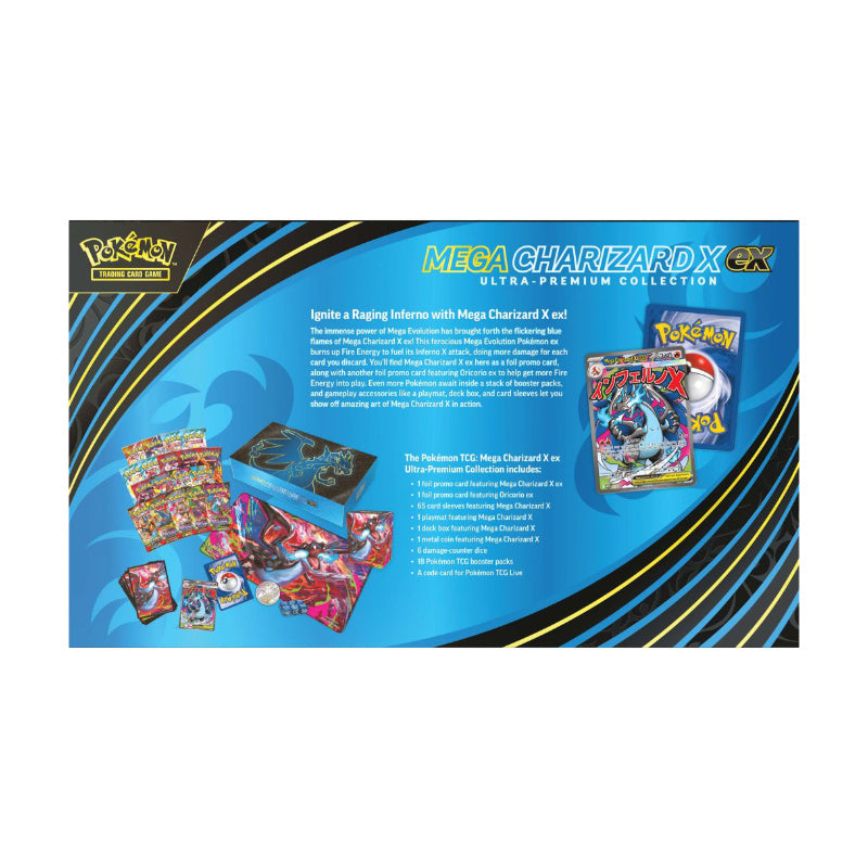 Pokemon TCG Mega Charizard X ex Ultra Premium Collection
