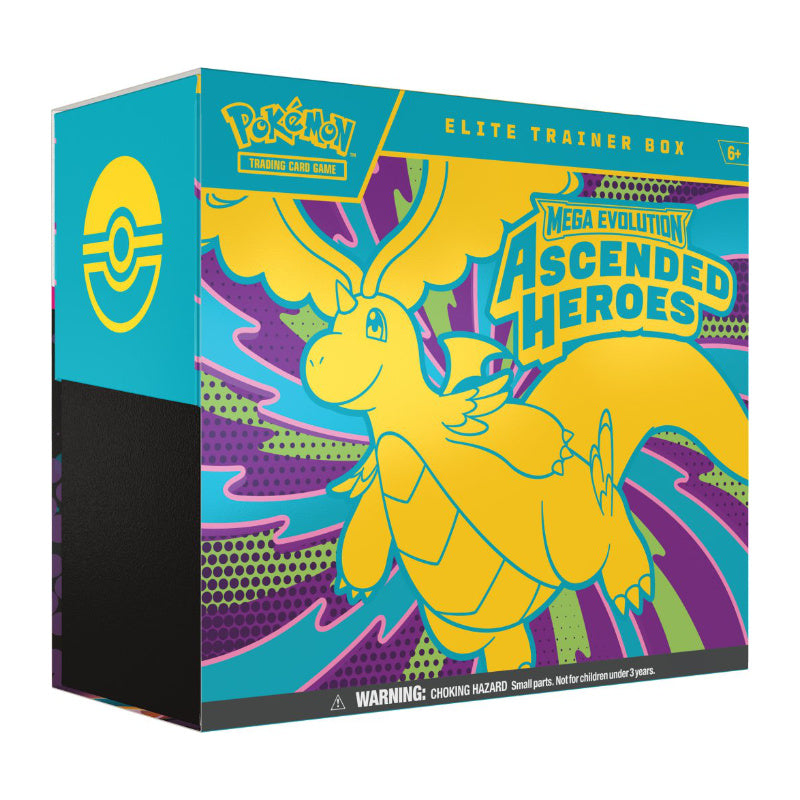Pokemon TCG Mega Evolution Ascended Heroes Elite Trainer Box