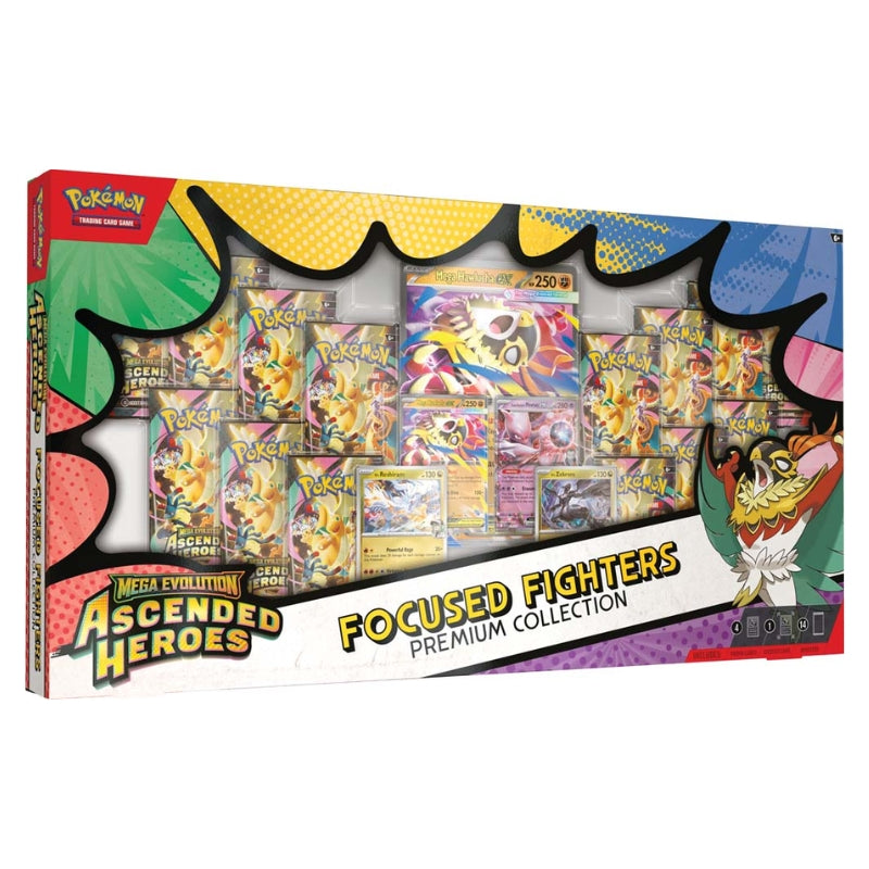 Pokemon TCG Mega Evolution Ascended Heroes Focused Fighters Premium Collection