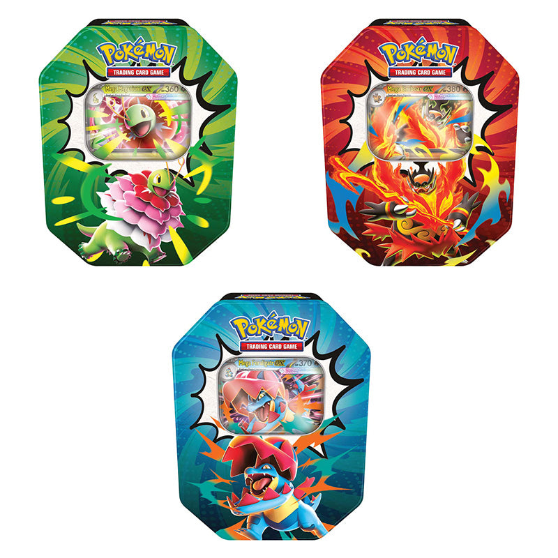 Pokemon TCG Mega Evolution Ascended Heroes Tins (Set of 3)