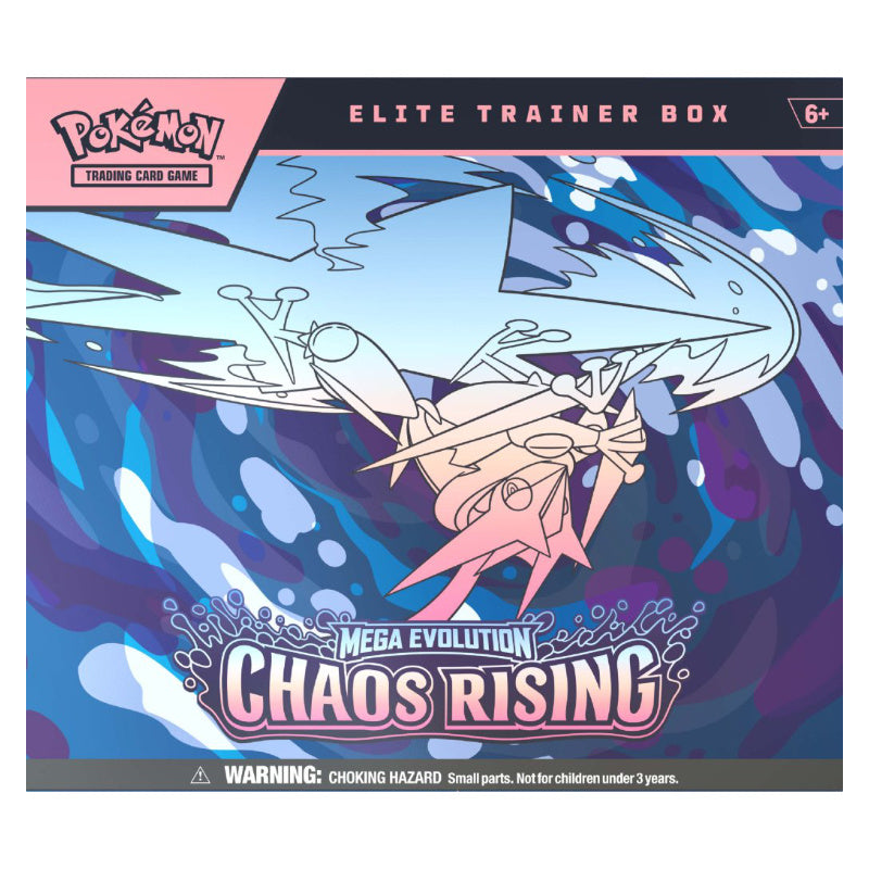 Pokemon TCG Mega Evolution Chaos Rising Elite Trainer Box