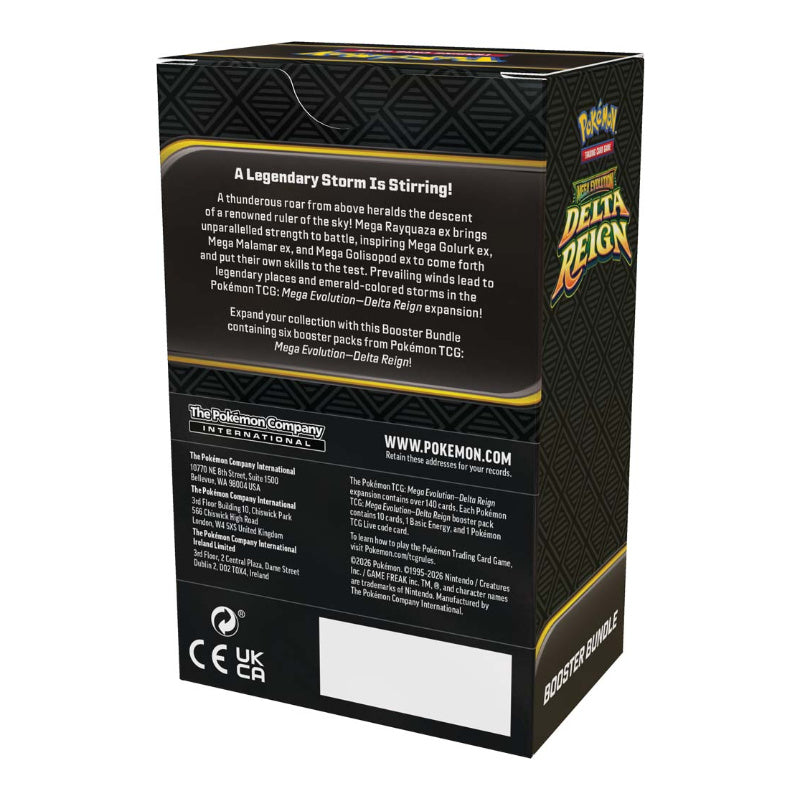 Pokemon TCG Mega Evolution Delta Reign Booster Bundle