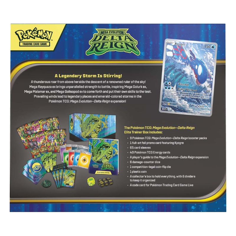 Pokemon TCG Mega Evolution Delta Reign Elite Trainer Box