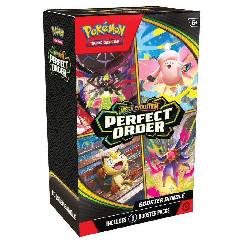 Pokemon TCG Mega Evolution Perfect Order Booster Bundle