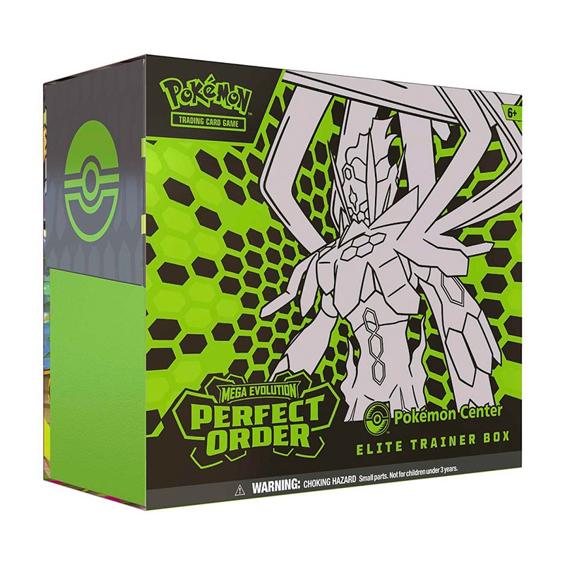 Pokemon TCG Mega Evolution Perfect Order Elite Trainer Box Pokemon Center Edition