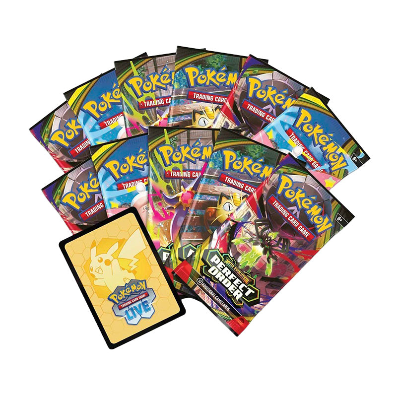 Pokemon TCG Mega Evolution Perfect Order Elite Trainer Box Pokemon Center Edition