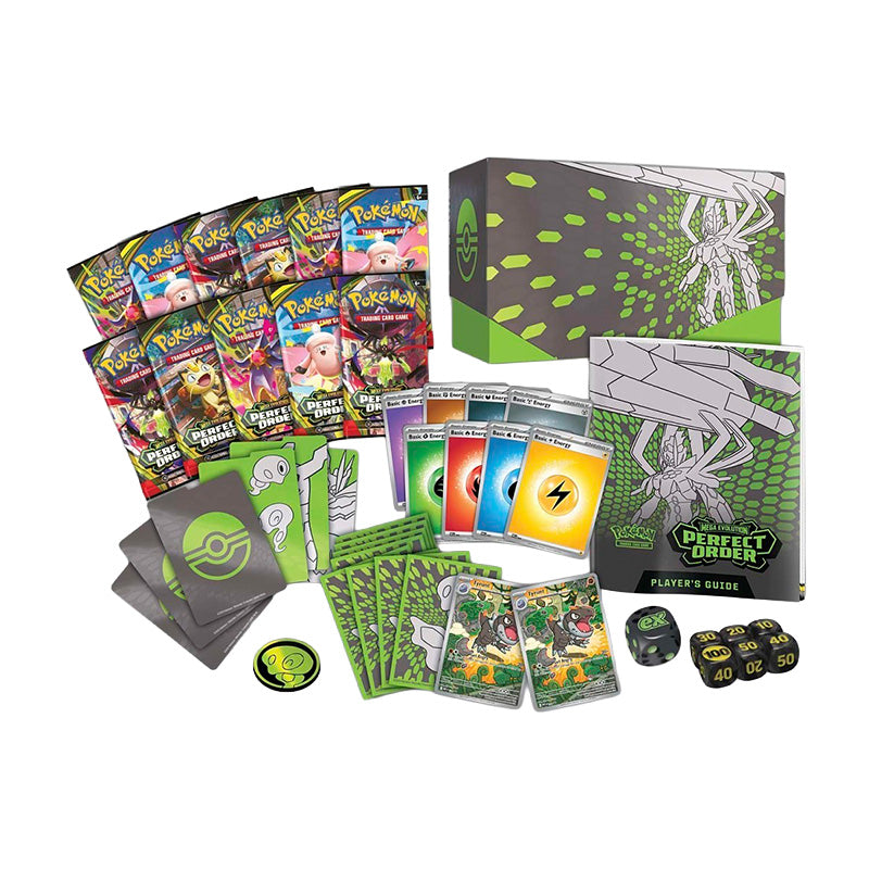 Pokemon TCG Mega Evolution Perfect Order Elite Trainer Box Pokemon Center Edition
