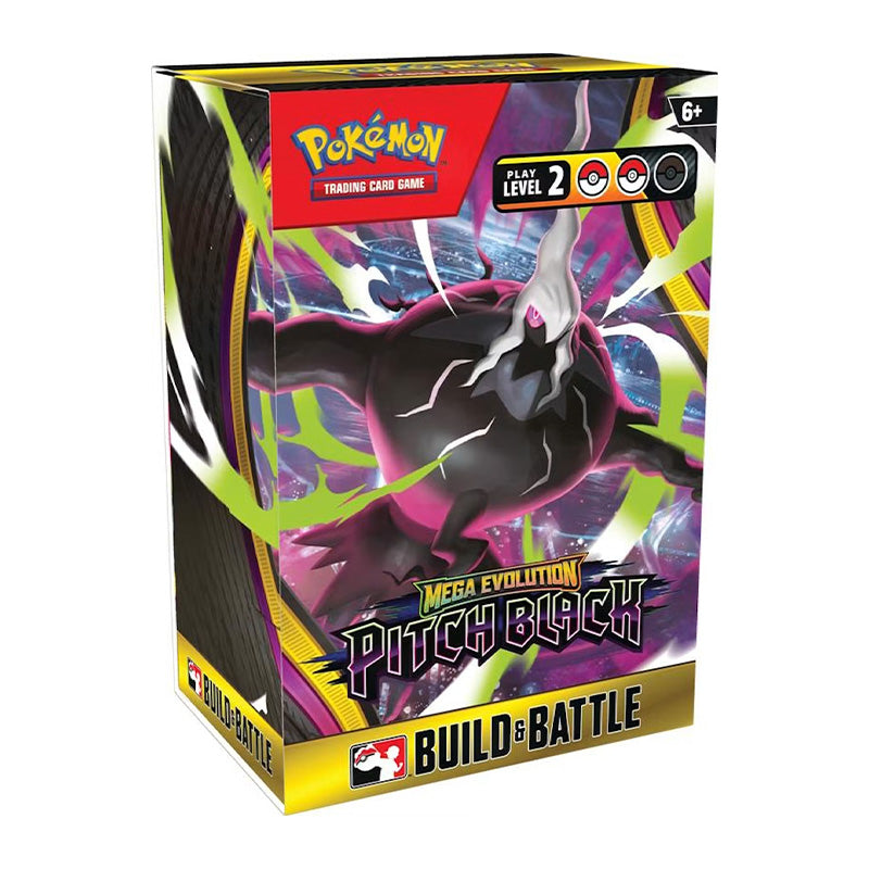Pokemon TCG Mega Evolution Pitch Black Build and Battle Box
