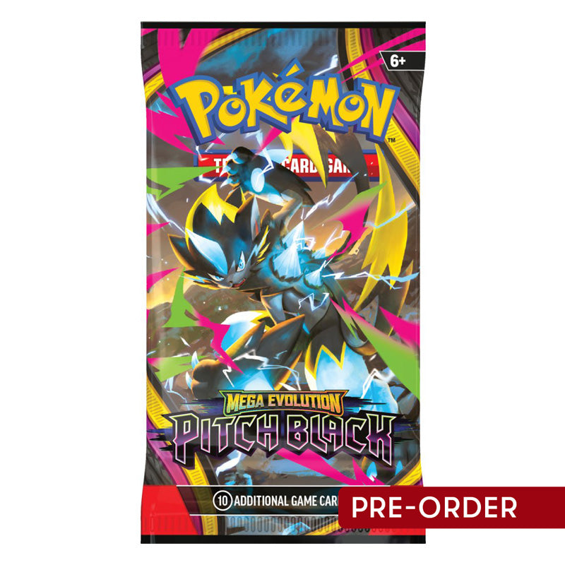 Pokemon TCG Mega Evolution Pitch Black Single Booster Pack