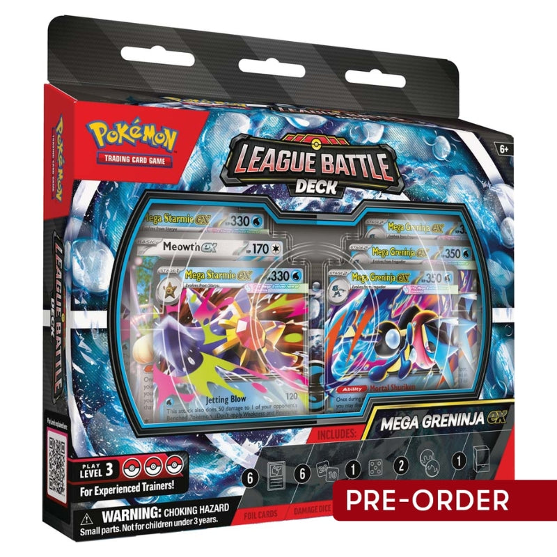 Pokemon TCG Mega Greninja ex League Battle Deck