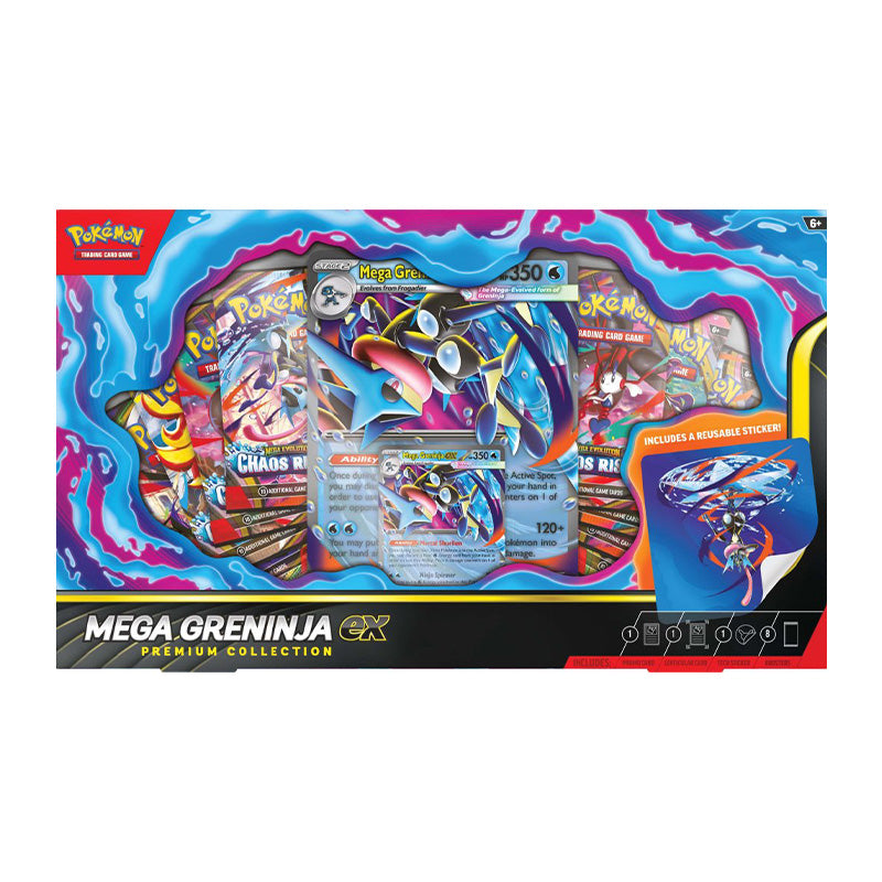Pokemon TCG Mega Greninja ex Premium Collection