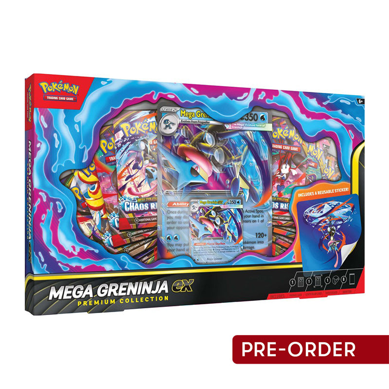 Pokemon TCG Mega Greninja ex Premium Collection