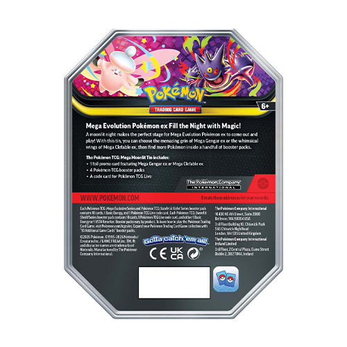 Pokemon TCG Mega Moonlight Tin (Pair) – Gameology