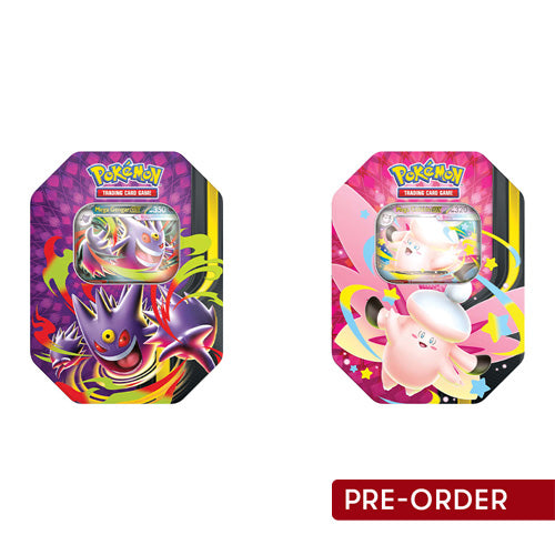 Pokemon TCG Mega Moonlight Tin (Pair)