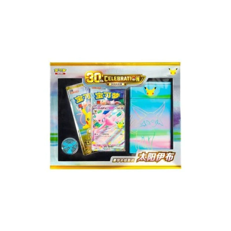 Pokemon TCG S-Chinese 30th Celebrations Anniversary Deluxe Deck Set Espeon