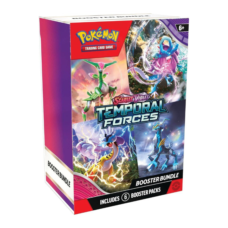 POKEMON TCG Scarlet & Violet 5 Temporal Forces Booster Bundle