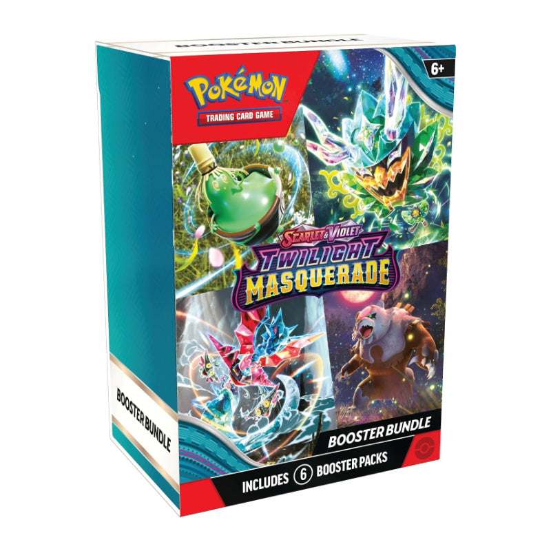 POKEMON TCG Scarlet & Violet 6 Twilight Masquerade Booster Bundle