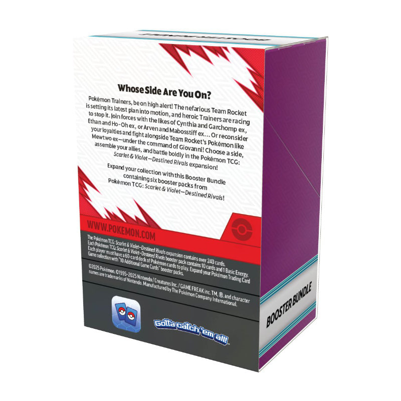 POKEMON TCG Scarlet & Violet Destined Rivals Booster Bundle