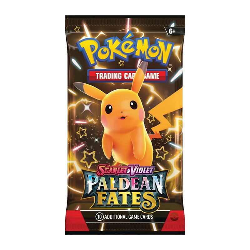 Pokemon TCG Scarlet & Violet Paldean Fates Single Booster Pack (Bundle of 5 Packs)