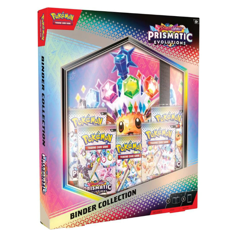 POKEMON TCG Scarlet & Violet Prismatic Evolutions Binder Collection