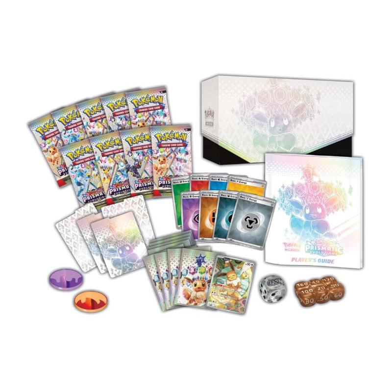 POKEMON TCG Scarlet & Violet Prismatic Evolutions Elite Trainer Box