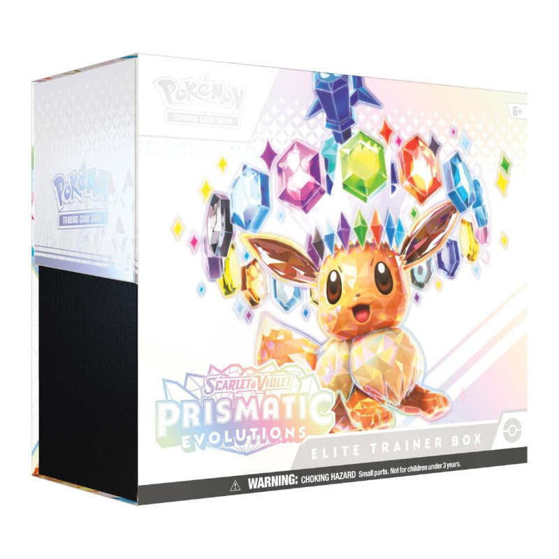 POKEMON TCG Scarlet & Violet Prismatic Evolutions Elite Trainer Box
