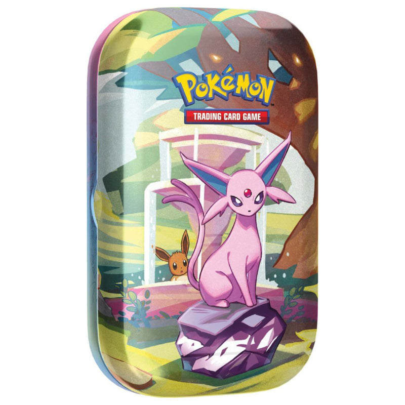 POKEMON TCG Scarlet & Violet Prismatic Evolutions Mini Tin (Set of 8)