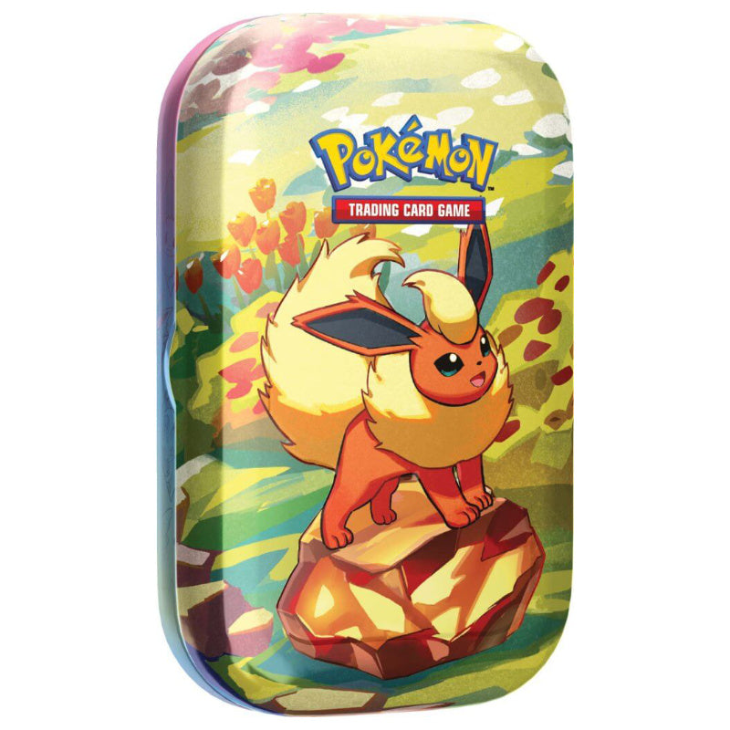POKEMON TCG Scarlet & Violet Prismatic Evolutions Mini Tin (Set of 8)