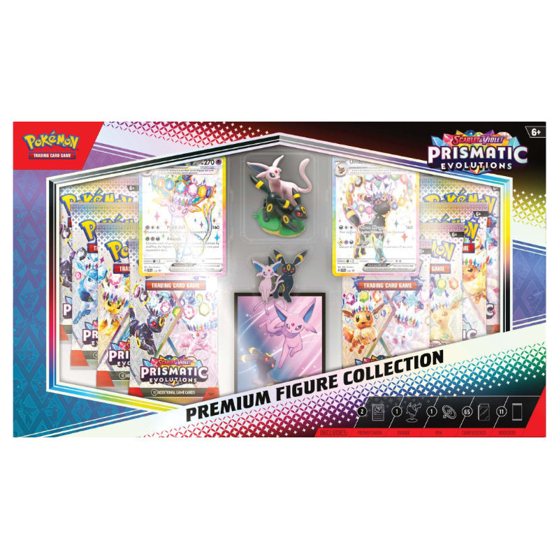 Pokemon TCG Scarlet & Violet Prismatic Evolutions Premium Figure Collection