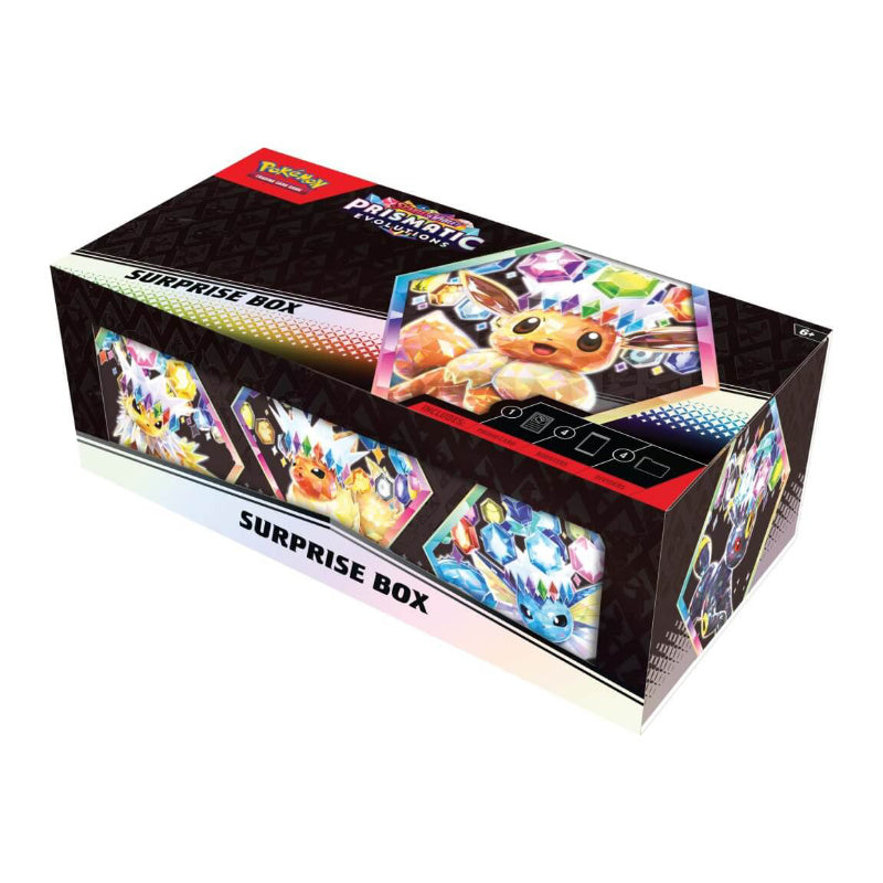 POKEMON TCG Scarlet & Violet Prismatic Evolutions Surprise Box