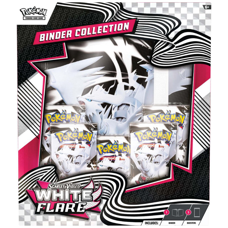 Pokemon TCG Scarlet & Violet White Flare Binder Collection