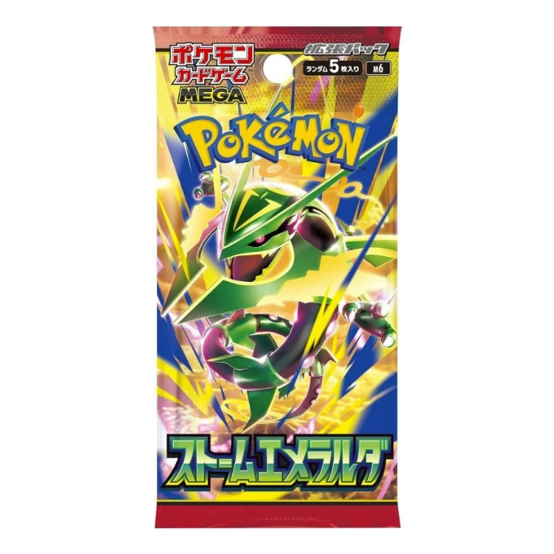 Pokemon TCG Storm Emerald Single Booster Pack M6 Japanese