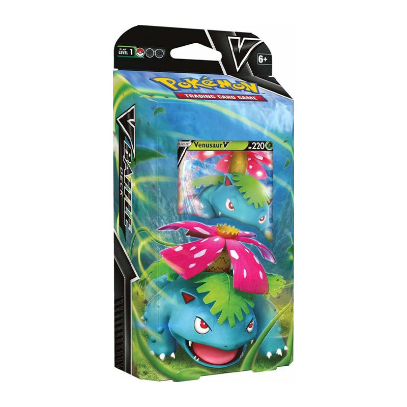 Pokemon TCG Venusaur V and Blastoise V Theme Battle Deck (Pair)