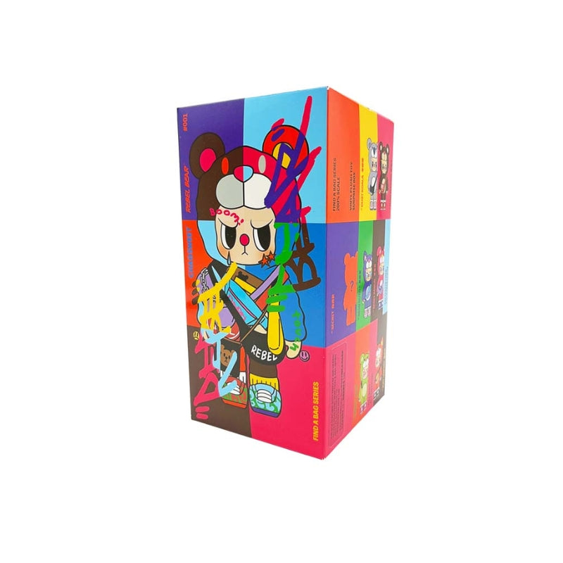 POP CUPPO Rebel Bear Movable Bag Series Single Blind Box