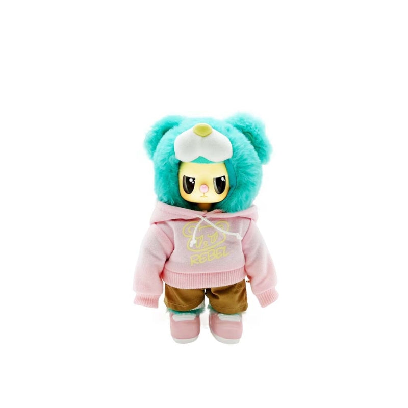 POP CUPPO Rebel Bear Movable Street Series Single Blind Box