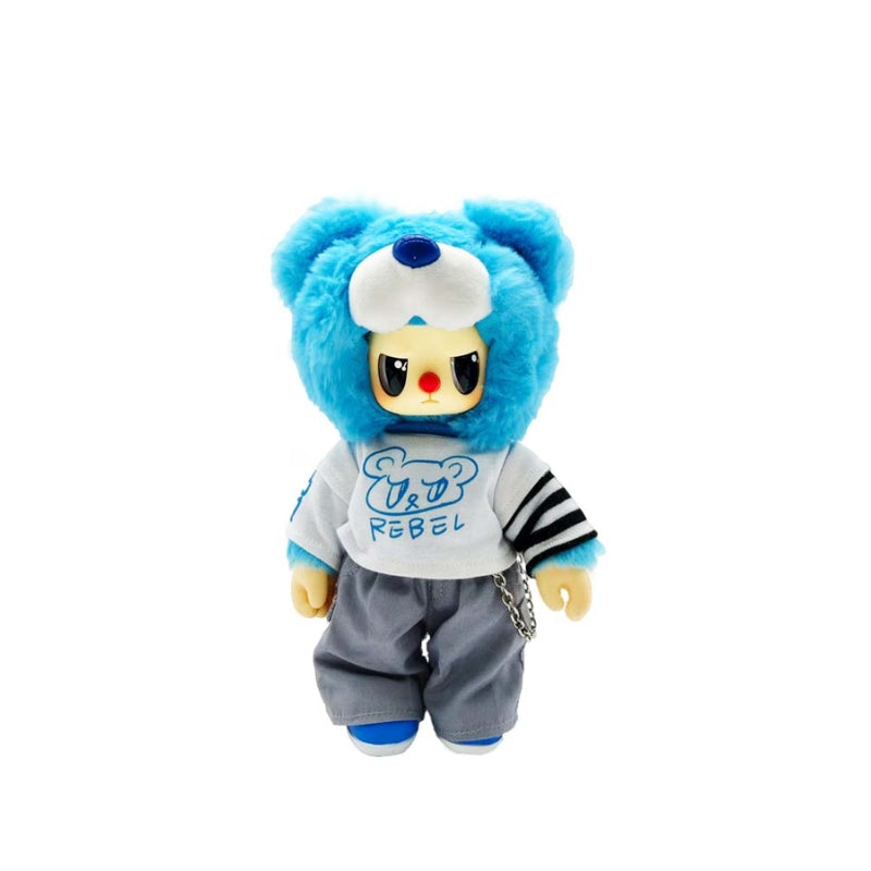 POP CUPPO Rebel Bear Movable Street Series Single Blind Box