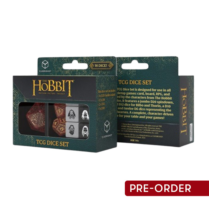 Q Workshop The Hobbit TCG Dice Set Ember Hearth